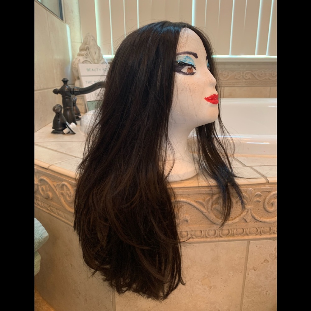 Unbranded fully synthetic wig gorgeous brown